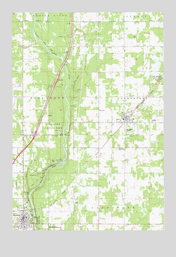 Sandstone North, MN USGS Topographic Map