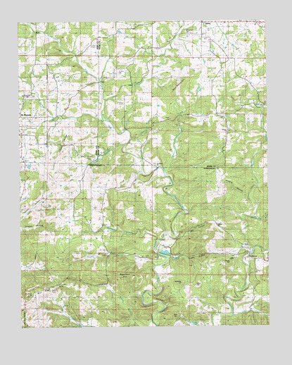 Sandtown, AR USGS Topographic Map