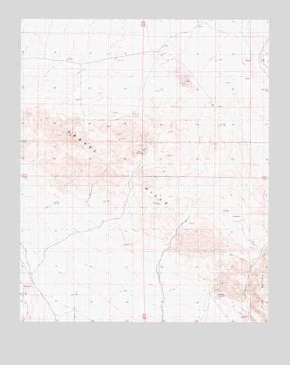 Bird Spring, CA USGS Topographic Map