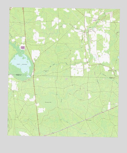 Sandy Bottom, GA USGS Topographic Map