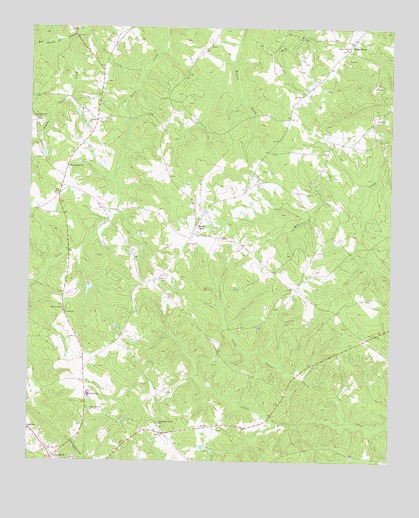 Sandy Cross, GA USGS Topographic Map