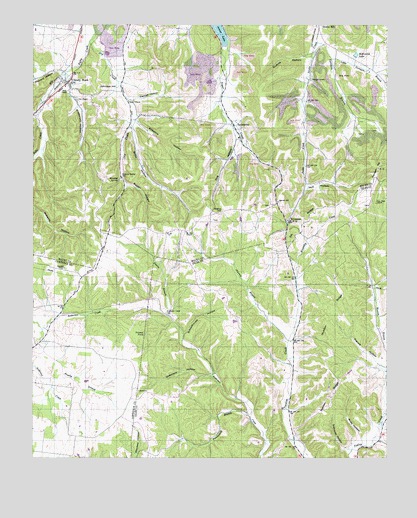 Sandy Hook, TN USGS Topographic Map