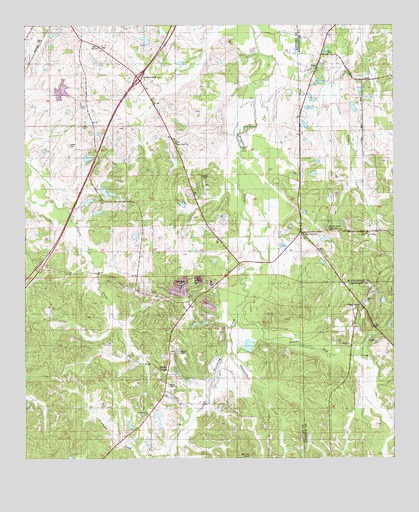 Sandy Ridge, AL USGS Topographic Map