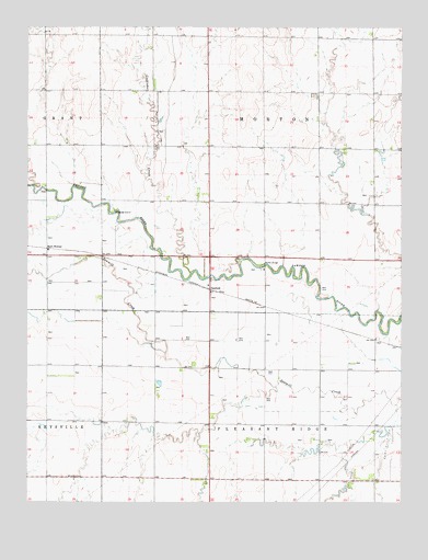 Sanford, KS USGS Topographic Map
