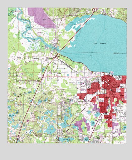 Sanford, FL USGS Topographic Map