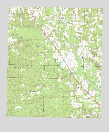 Sanford, MS USGS Topographic Map