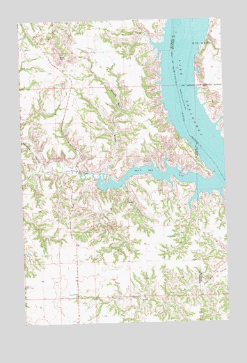 Sanish SW, ND USGS Topographic Map