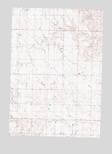 Sansarc, SD USGS Topographic Map