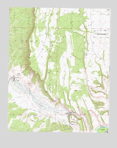 Santa Ana Pueblo, NM USGS Topographic Map