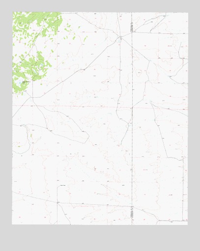 Santa Barbara Lake, NM USGS Topographic Map