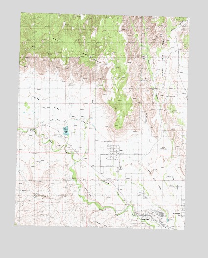 Santa Clara, UT USGS Topographic Map