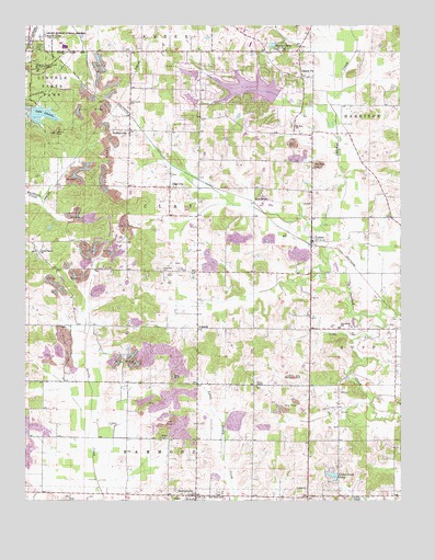 Santa Claus, IN USGS Topographic Map