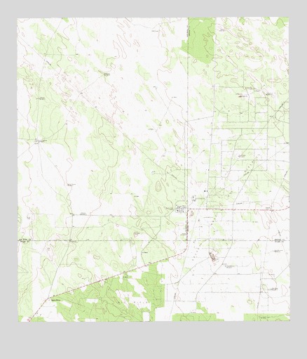 Santa Elena, TX USGS Topographic Map