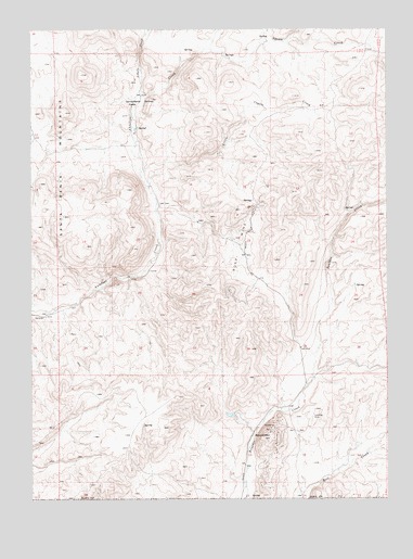 Santa Renia Fields, NV USGS Topographic Map
