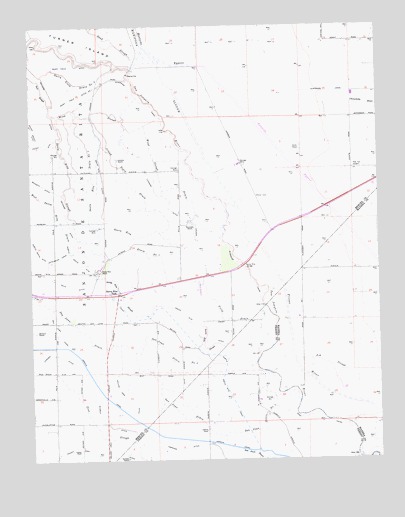 Santa Rita Bridge, CA USGS Topographic Map