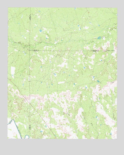 Santa Rosa Lake SW, TX USGS Topographic Map