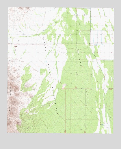 Santa Rosa Mountains NE, AZ USGS Topographic Map