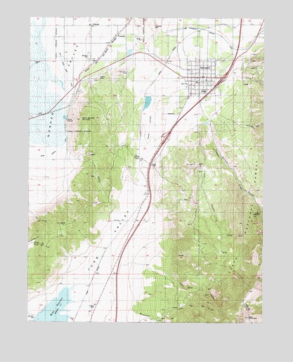 Santaquin, UT USGS Topographic Map