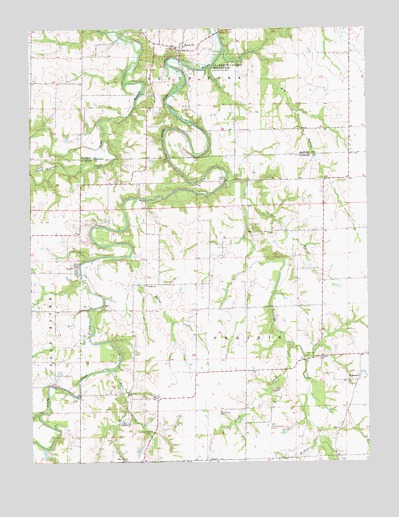 Santa Fe, MO USGS Topographic Map