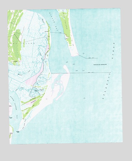 Santee Point, SC USGS Topographic Map