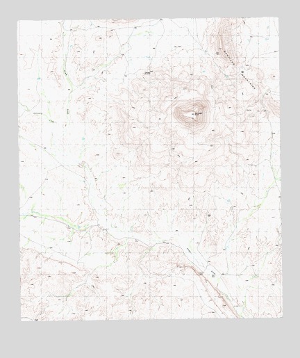 Santiago Peak, TX USGS Topographic Map