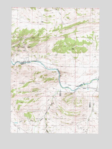 Sappington, MT USGS Topographic Map