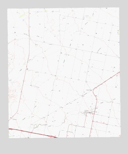 Saragosa, TX USGS Topographic Map