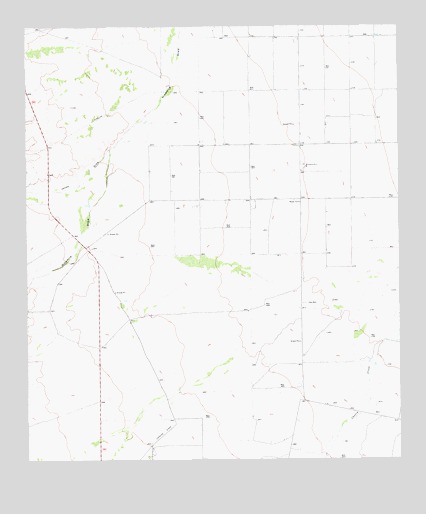 Saragosa NW, TX USGS Topographic Map