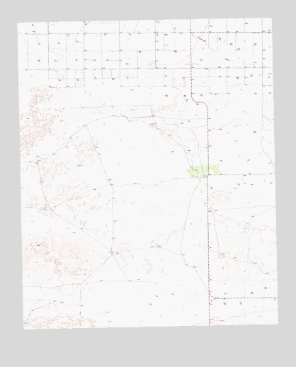 Birdwell Ranch, TX USGS Topographic Map