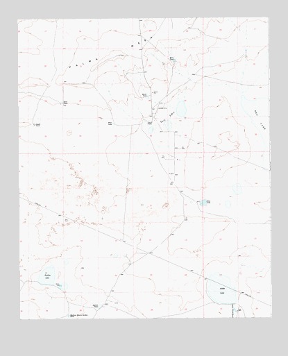 Sardine Lake, NM USGS Topographic Map