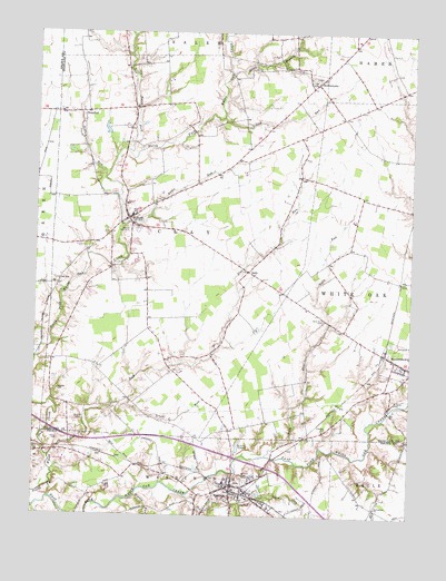 Sardinia, OH USGS Topographic Map