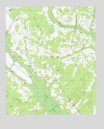 Sardinia, SC USGS Topographic Map