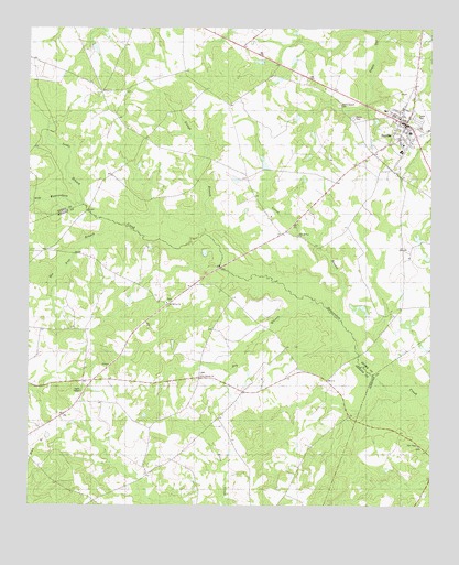Sardis, GA USGS Topographic Map