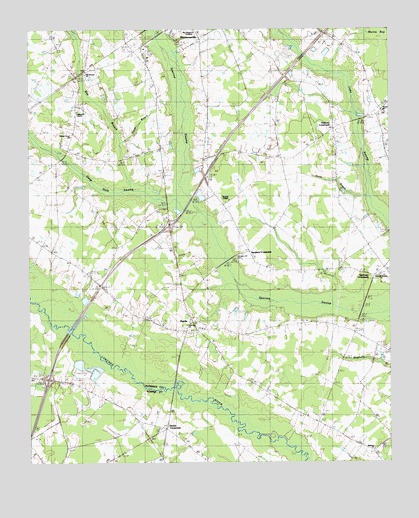 Sardis, SC USGS Topographic Map