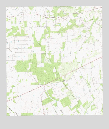 Saspamco SE, TX USGS Topographic Map