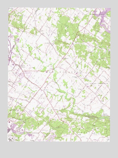 Sassamansville, PA USGS Topographic Map