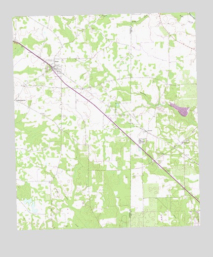 Sasser, GA USGS Topographic Map