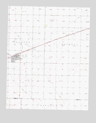 Satanta, KS USGS Topographic Map