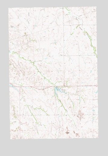 Sather Lake, ND USGS Topographic Map