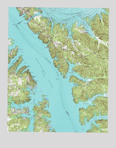 Birmingham Point, KY USGS Topographic Map