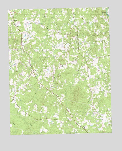 Satterwhite, NC USGS Topographic Map