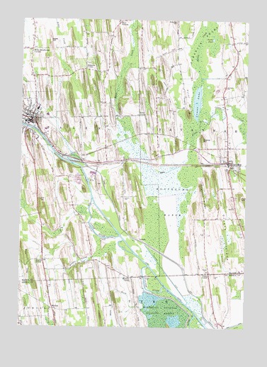 Savannah, NY USGS Topographic Map