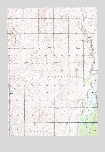 Savo SE, SD USGS Topographic Map