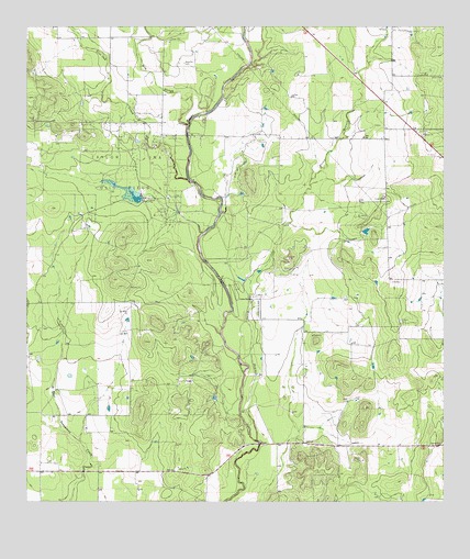 Biry, TX USGS Topographic Map