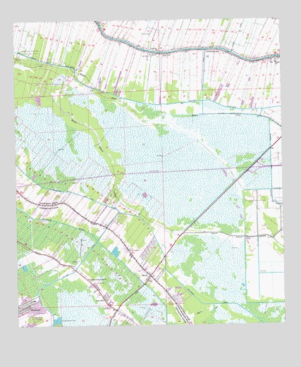 Savoie, LA USGS Topographic Map