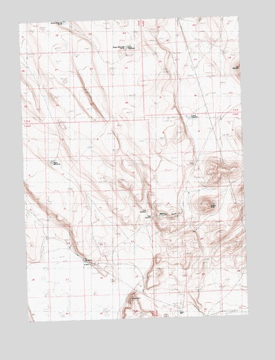 Sawed Horn, OR USGS Topographic Map