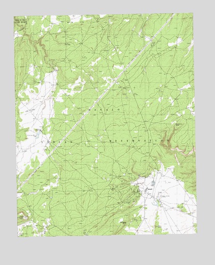 Sawmill, AZ USGS Topographic Map