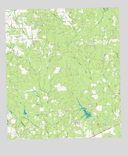 Sawmill Branch, TX USGS Topographic Map