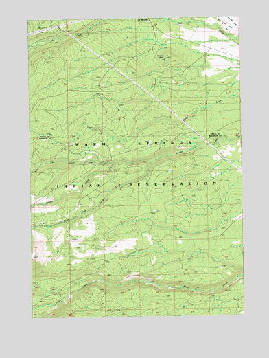 Sawmill Butte, OR USGS Topographic Map