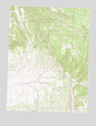 Sawmill Mountain, CO USGS Topographic Map